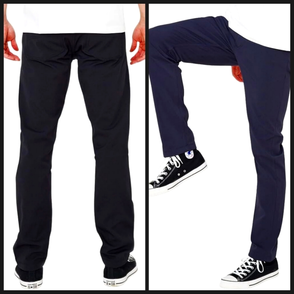 Western Rise Evolution travel Pants 38 navy dark blue stretch 145888